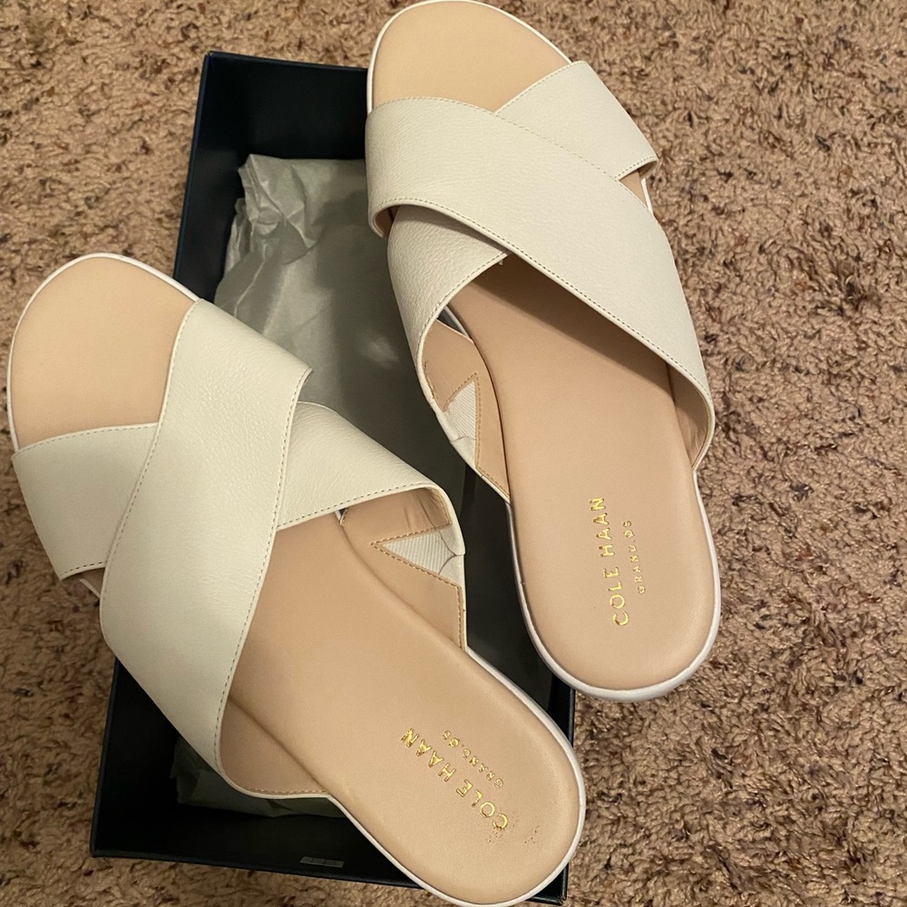 Cole Haan slide sandals